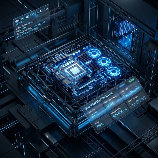 High performance architectural rendering